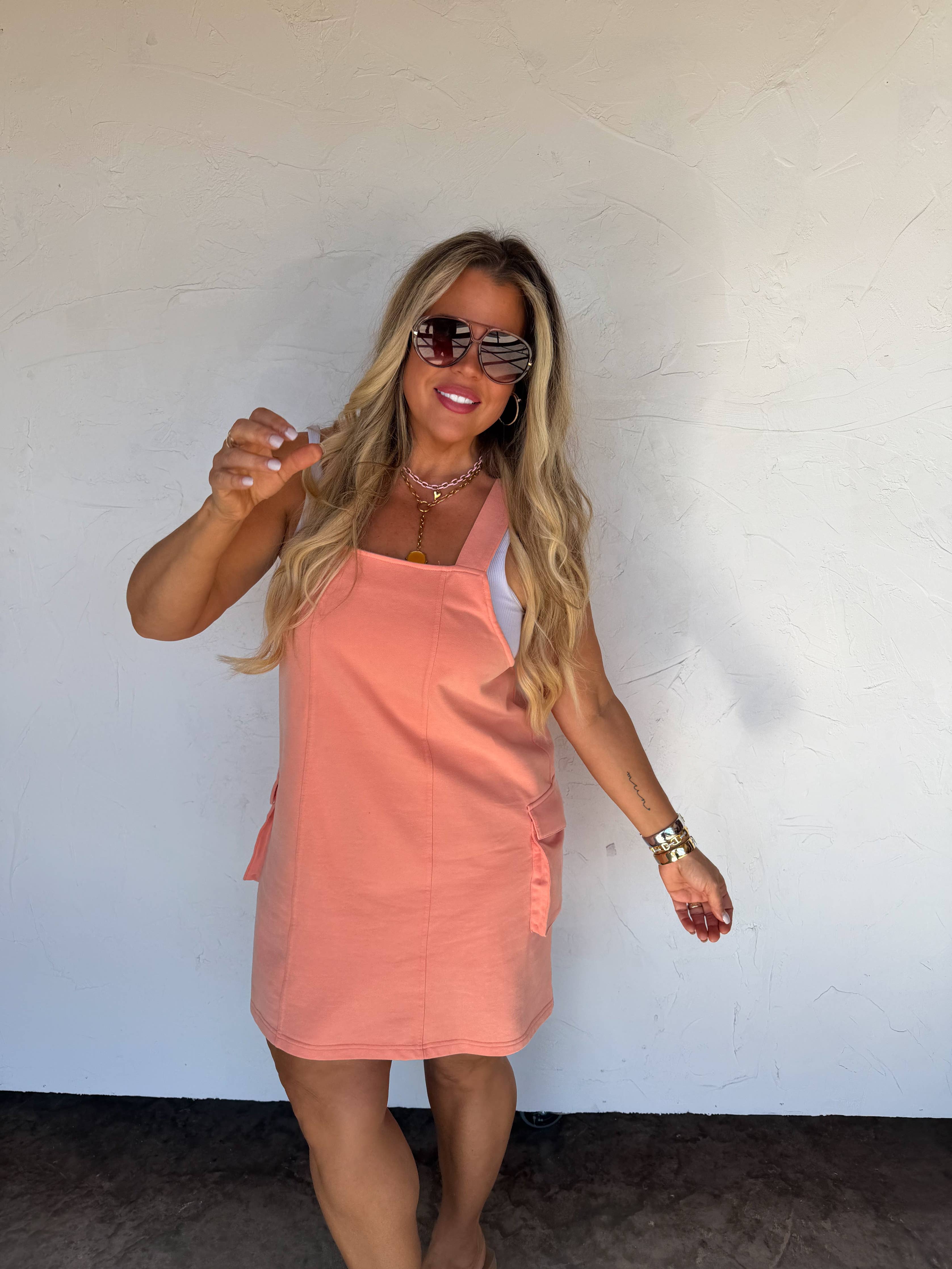 The Bayside Babe Overall Dress