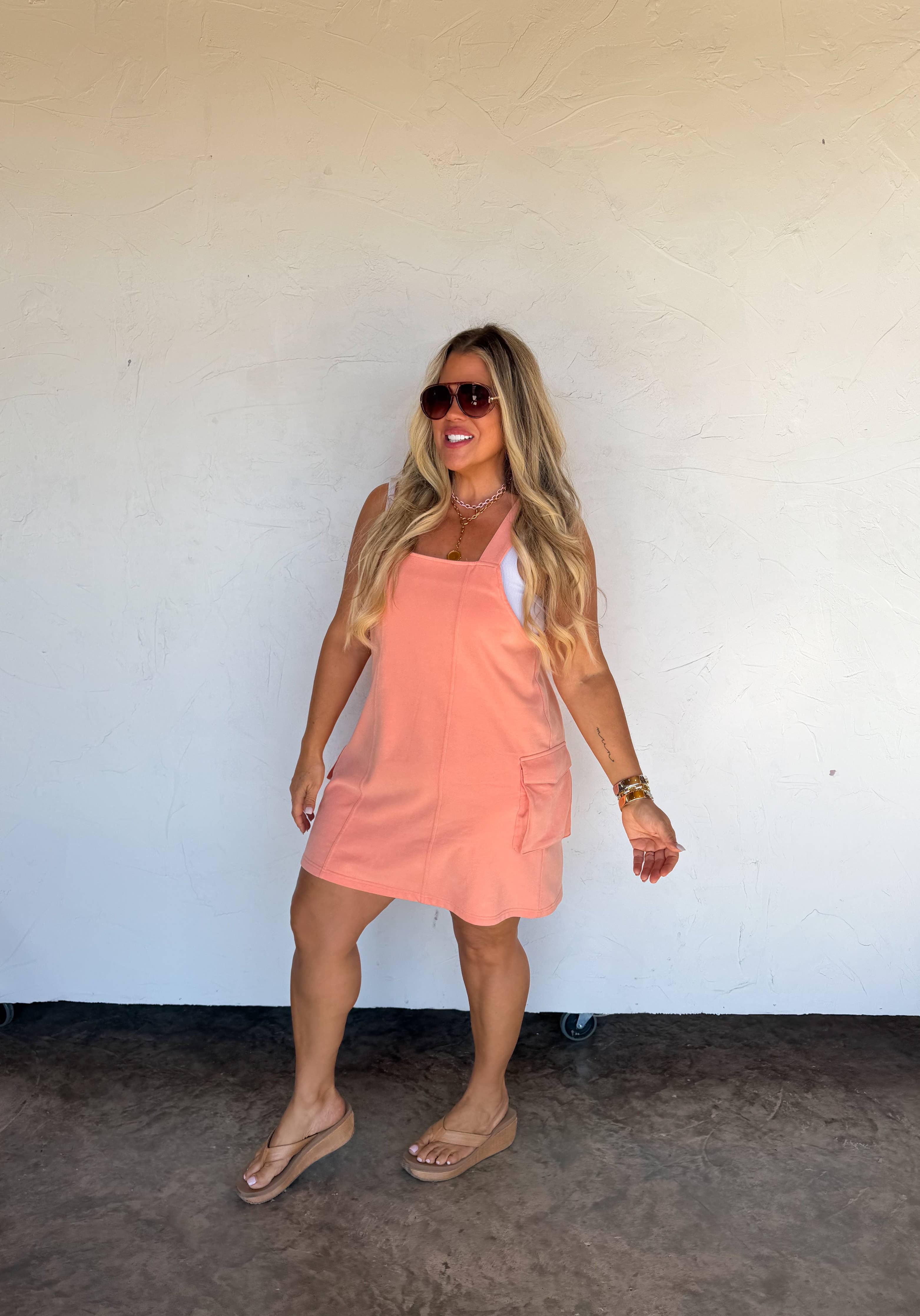 The Bayside Babe Overall Dress