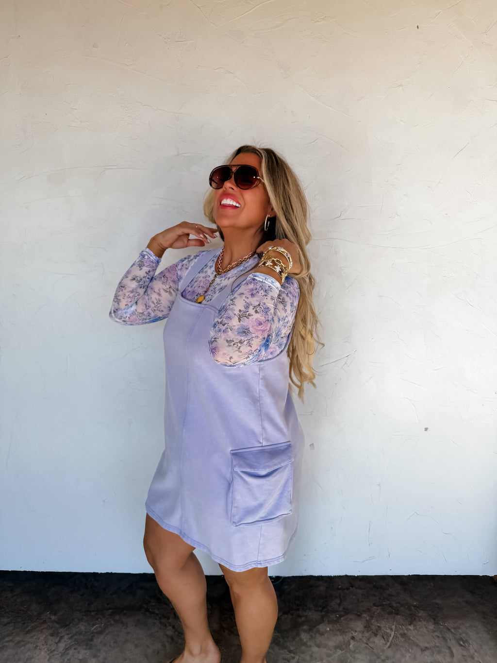 The Bayside Babe Overall Dress